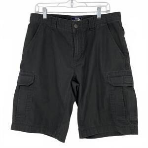 The North Face Men's Dark Gray Cargo Shorts - Men's size 34